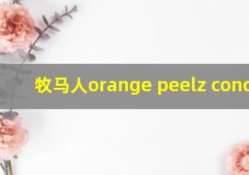 牧马人orange peelz concept